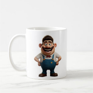cute cartoon figure mug
