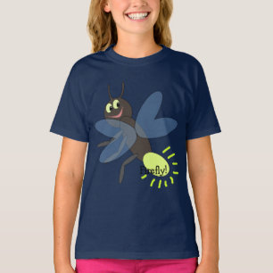 Cute Cartoon Firefly Kids' T-Shirt