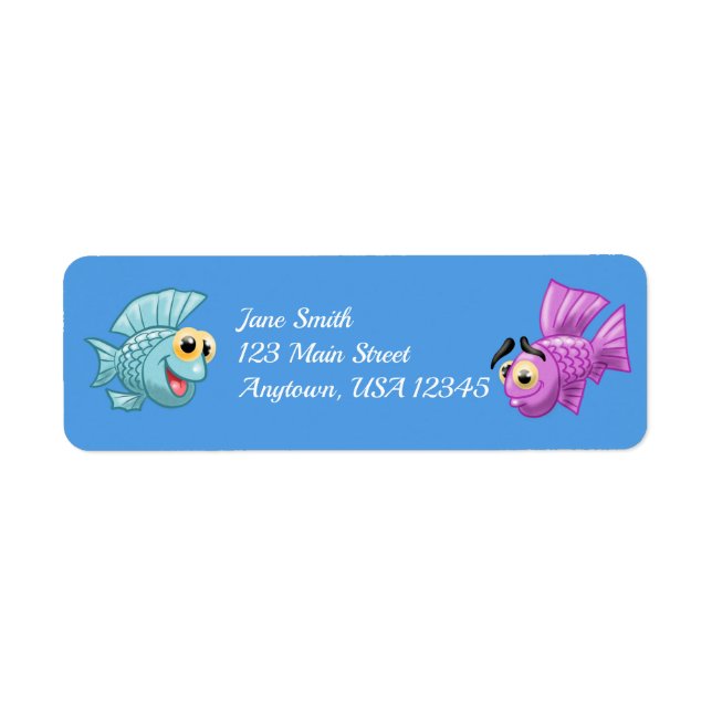 Cute Cartoon Fish (Front)