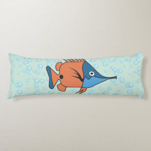 Cute Cartoon Fish Body Cushion