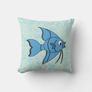 Cute Cartoon Fish Cushion