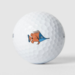 Cute Cartoon Fish Golf Balls