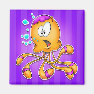 cute cartoon fish Magnet