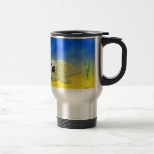 Cute Cartoon Fish Travel Mug