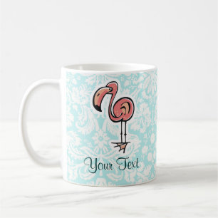 Cute Cartoon Flamingo Coffee Mug