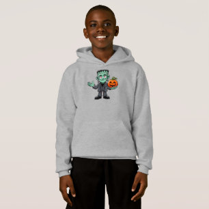 Cute, cartoon Frankenstein's monster
