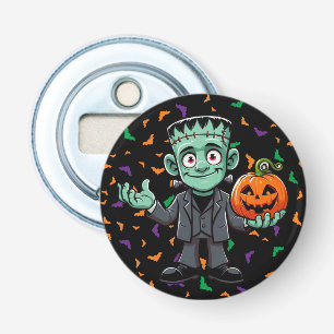 Cute, cartoon Frankenstein's monster Bottle Opener