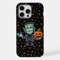 Cute, cartoon Frankenstein's monster