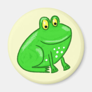 Cute Cartoon Frog Magnet