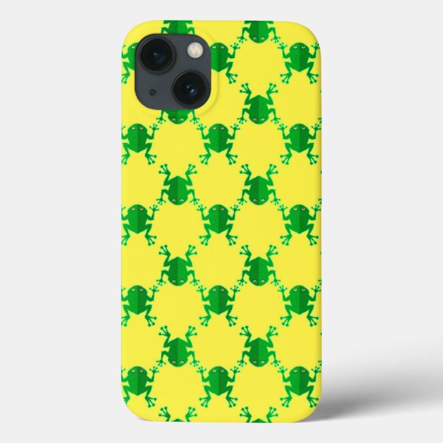 Cute Cartoon Frogs Case-Mate iPhone Case (Back)