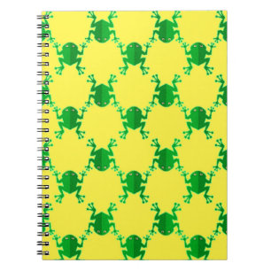 Cute Cartoon Frogs Notebook