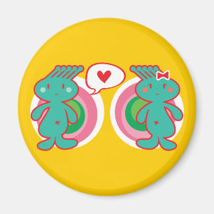 Cute Cartoon Fun Sweet Funny Funky Magnet