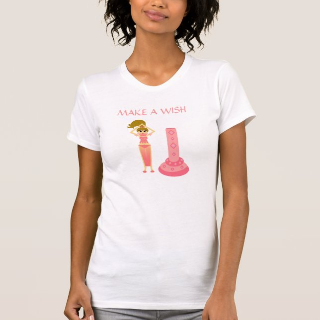 Cute Cartoon Genie Tank Top (Front)