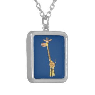 Cute Cartoon Giraffe Necklace