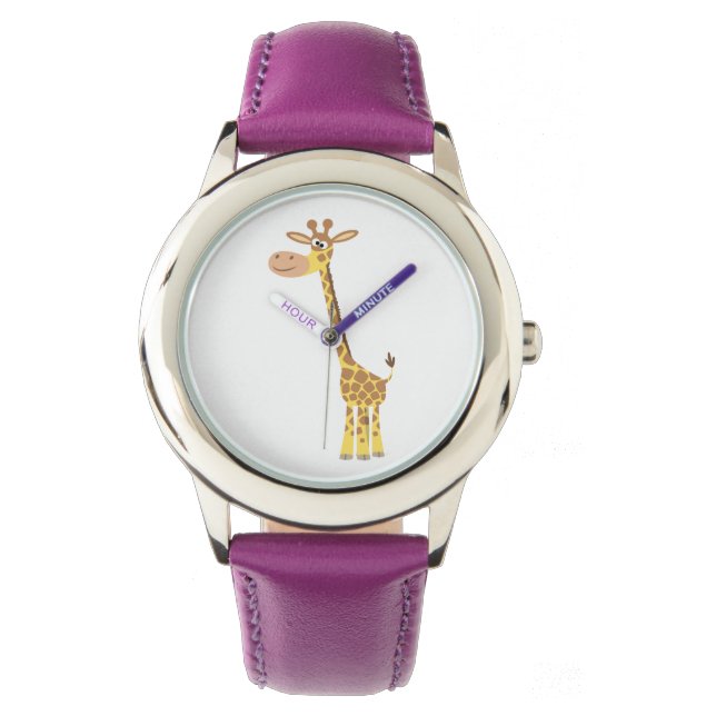 Cute Cartoon Giraffe Watch (Front)