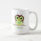 Cute Cartoon Green Owl