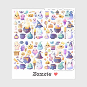 Cute cartoon halloween