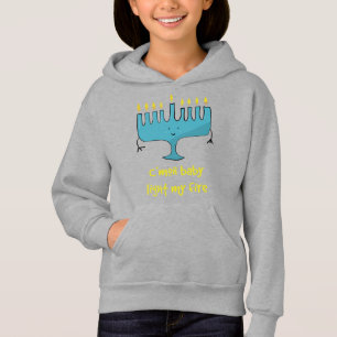 Cute cartoon Hanukkah festive Menorah