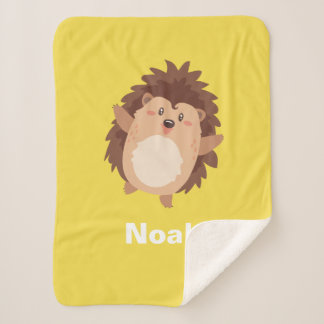 Cute Cartoon Hedgehog Blanket - Hedgie Life Series