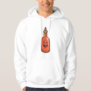 Cute Cartoon Hot Sauce Bottle Meme Hoodie