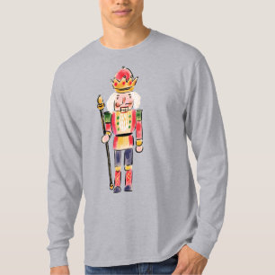Cute cartoon illustration of Nutcracker Christmas T-Shirt