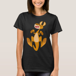 Cute Cartoon Jumping Kangaroo Women T-Shirt
