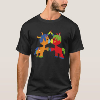 Cute Cartoon LGBTQIA Unicorns T-Shirt