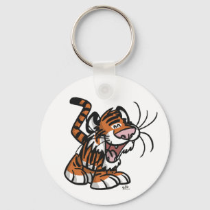 Cute Cartoon Lil'Tiger keychain