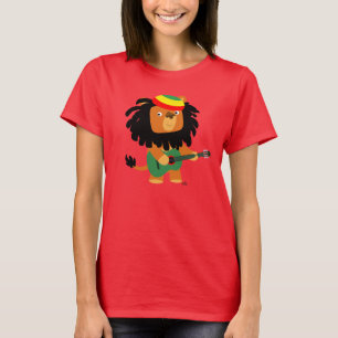 Cute Cartoon Lion of Zion Women T-shirt