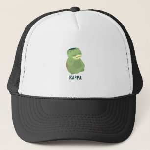 Cute Cartoon Meditating Kappa Trucker Hat