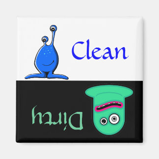 Cute Cartoon Monsters Dishwasher Magnet