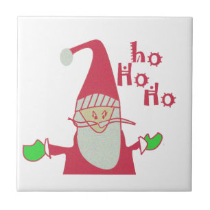 Cute Cartoon Mouse Santa Collection Tile
