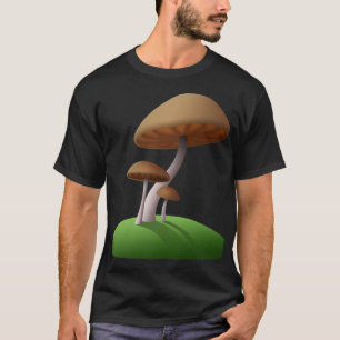 Cute Cartoon Mushrooms T-Shirt