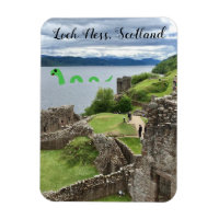 Cute Cartoon Nessie Loch Ness Monster, Scotland