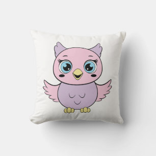 Cute cartoon owl cushion