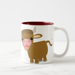 Cute Cartoon Ox mug