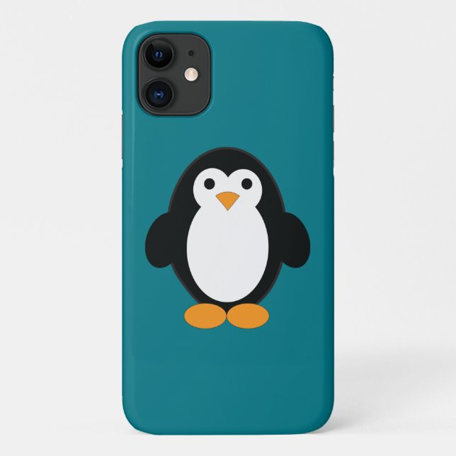 Cute Cartoon Penguin Case-Mate iPhone Case (Back)