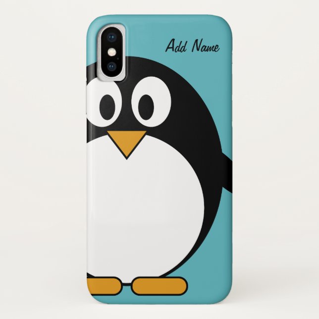 Cute Cartoon Penguin - ipod touch Case-Mate iPhone Case (Back)