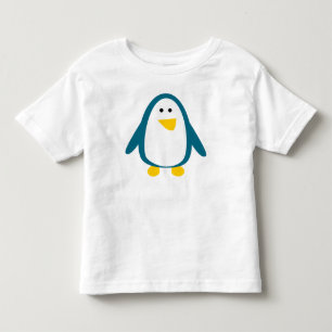 Cute Cartoon Penguin Toddler T-Shirt