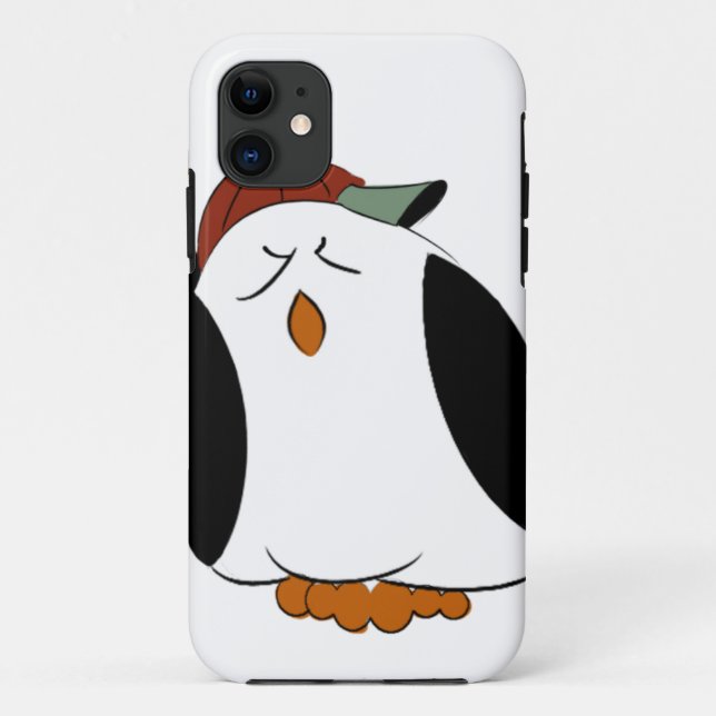 Cute Cartoon Penguins Case-Mate iPhone Case (Back)