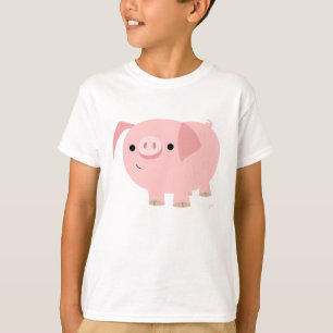 Cute Cartoon Pig Children T-Shirt