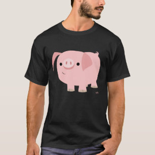 Cute Cartoon Pig T-Shirt