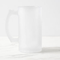 CUTE CARTOON PINK GENOME FROSTED GLASS BEER MUG