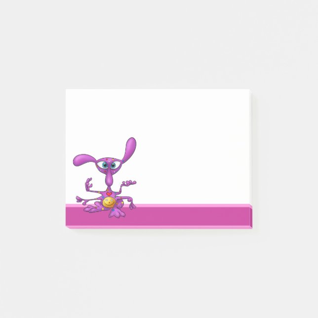 cute cartoon post it post-it notes (Front)