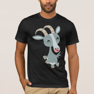 Cute Cartoon Prancing Goat T-Shirt