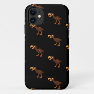Cute Cartoon Prehistoric Animals Terror Bird iPhone 11 Case