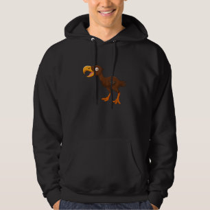 Cute Cartoon Prehistoric Animals Terror Bird  Hoodie