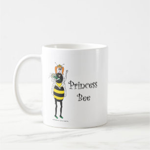 Cute cartoon Princess Bee Coffee Mug