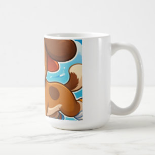 Cute Cartoon Puppy Kids Coffee Mug