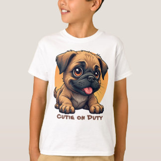 Cute Cartoon Puppy T-Shirt